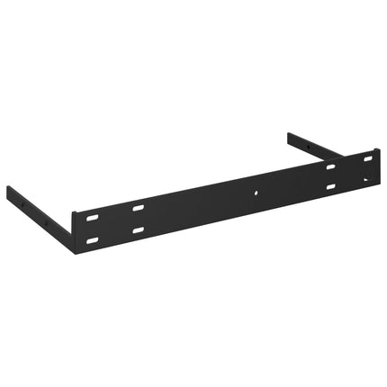 Floating Wall Shelves 2 pcs High Gloss Gray 15.7"x9.1"x1.5" MDF