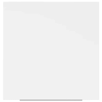 Floating Wall Shelf White 9.1"x9.3"x1.5" MDF