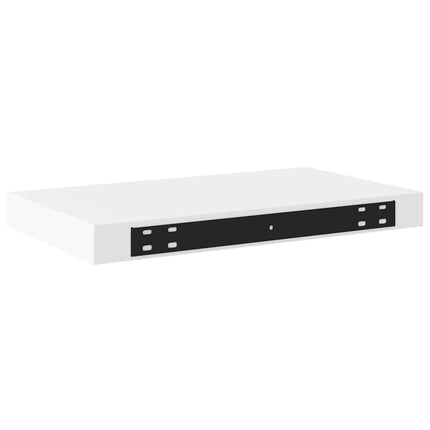 Floating Wall Shelves 2 pcs White 15.7"x9.1"x1.5" MDF