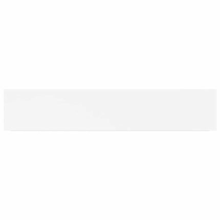 Floating Wall Shelf White 47.2"x9.3"x1.5" MDF