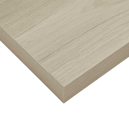 Floating Wall Shelf Oak 15.7"x9.1"x1.5" MDF
