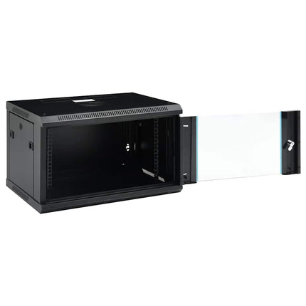 6U Wall Mounted Network Cabinet 19" IP20 23.6"x17.7"x13.8