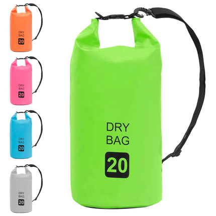 Dry Bag Green 5.3 gal PVC