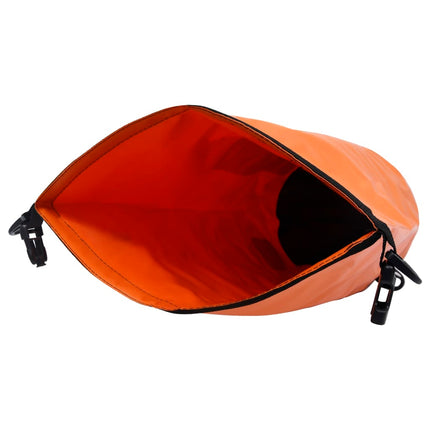 Dry Bag with Zipper Orange 4 gal PVC