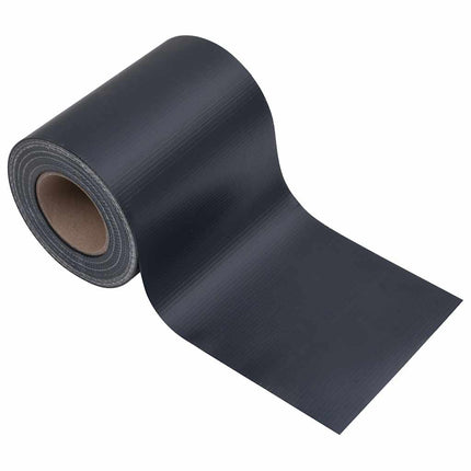 Garden Privacy Screens 4 pcs PVC 114.8'x0.6'Matte Dark Gray