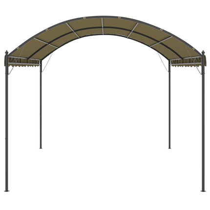 Gazebo 13.1'x9.8'x8.5'Taupe 0.6 oz/ft²