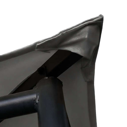 Gazebo 13.1'x13.1'x9.8'Anthracite 0.6 oz/ft²