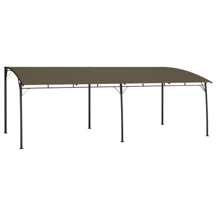 Garden Sunshade Awning 19.7'x9.8'x8.4'Taupe