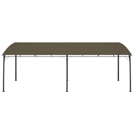 Garden Sunshade Awning 19.7'x9.8'x8.4'Taupe