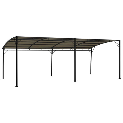 Garden Sunshade Awning 19.7'x9.8'x8.4'Taupe