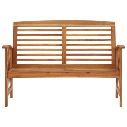 Patio Bench 46.9" Solid Acacia Wood