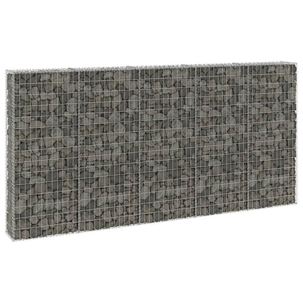Gabion Wall with Covers Galvanised Steel 118.1x11.8x59.1