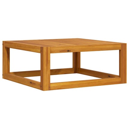 Coffee Table 26.7"x26.7"x11.4" Solid Acacia Wood