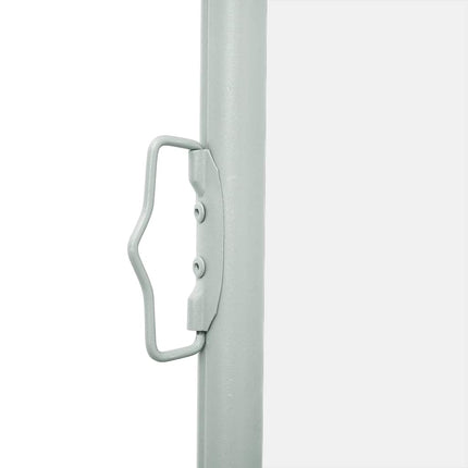 Patio Retractable Side Awning 236.2"x63" Cream