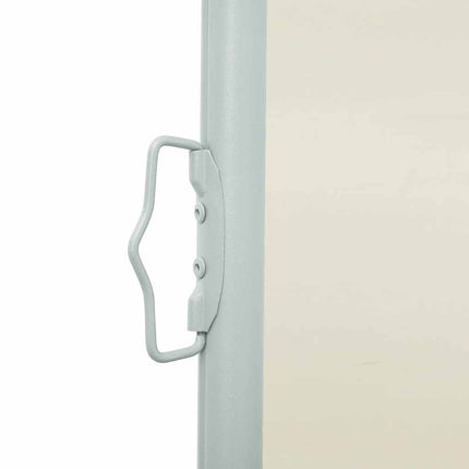 Patio Retractable Side Awning 236.2"x63" Cream