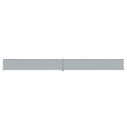 Patio Retractable Side Awning 55.1"x472.4" Anthracite