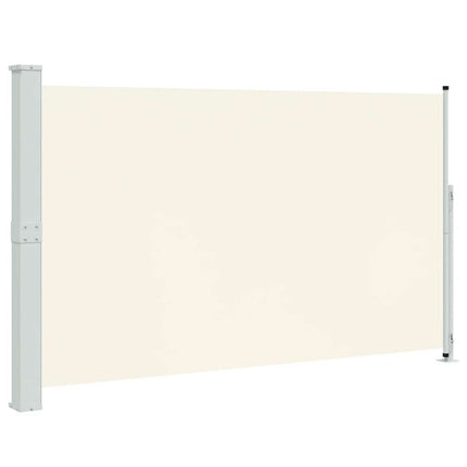 Patio Retractable Side Awning 70.9"x118.1" Cream