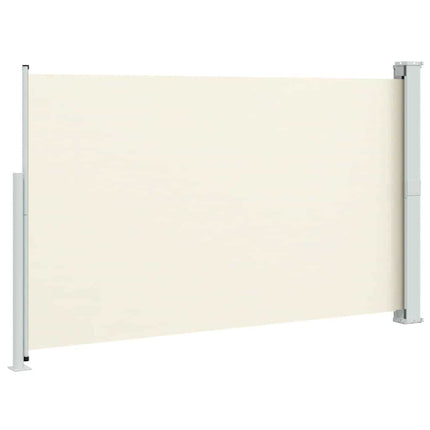 Patio Retractable Side Awning 70.9"x118.1" Cream