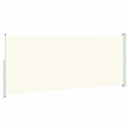 Patio Retractable Side Awning 78.7"x196.9" Cream