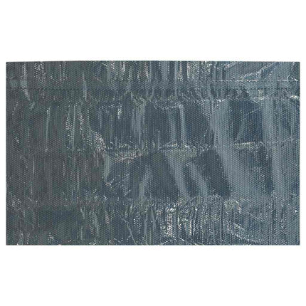 Floating PE Solar Pool Film 216.1"x107.9" Black and Blue
