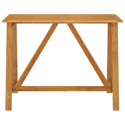 Patio Bar Table 55.1"x27.6"x40.9" Solid Acacia Wood