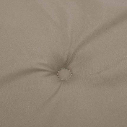 Garden Chair Cushions 2 pcs Taupe 15.7"x15.7"x1.6" Oxford Fabric