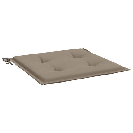 Garden Chair Cushions 6 pcs Taupe 15.7"x15.7"x1.6" Oxford Fabric