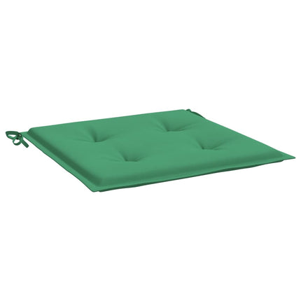 Garden Chair Cushions 4 pcs Green 19.7"x19.7"x1.6" Oxford Fabric