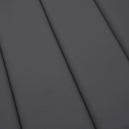 Sun Lounger Cushion Anthracite 73.2"x22.8"x1.6" Oxford Fabric