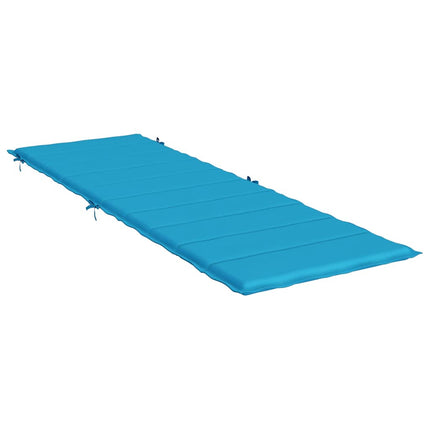 Sun Lounger Cushion Blue 73.2"x22.8"x1.6" Oxford Fabric