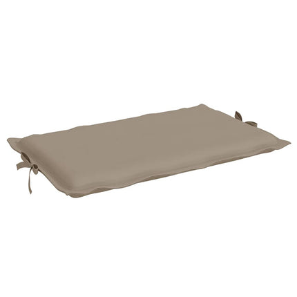 Sun Lounger Cushion Taupe 73.2"x22.8"x1.6" Oxford Fabric