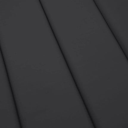 Sun Lounger Cushion Black 78.7"x27.6"x1.2" Oxford Fabric