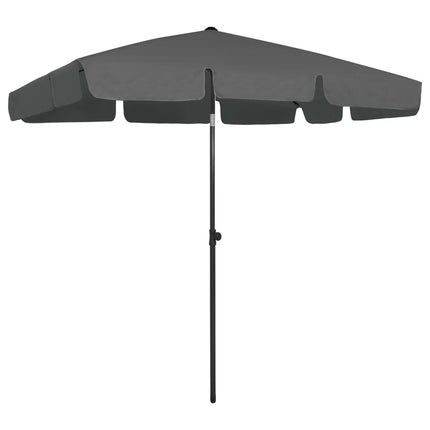 Beach Parasol Anthracite 78.7"x49.2