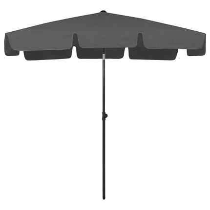 Beach Parasol Anthracite 78.7"x49.2