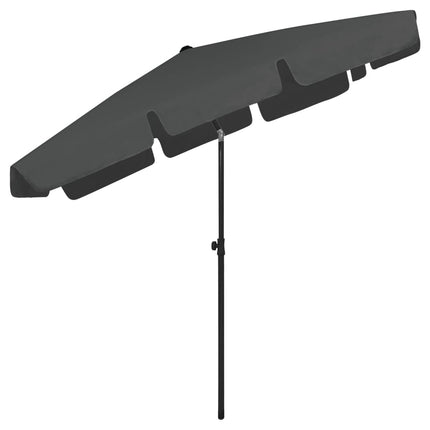 Beach Parasol Anthracite 78.7"x49.2