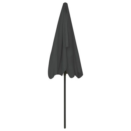 Beach Parasol Anthracite 78.7"x49.2