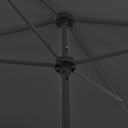 Beach Parasol Anthracite 78.7"x49.2