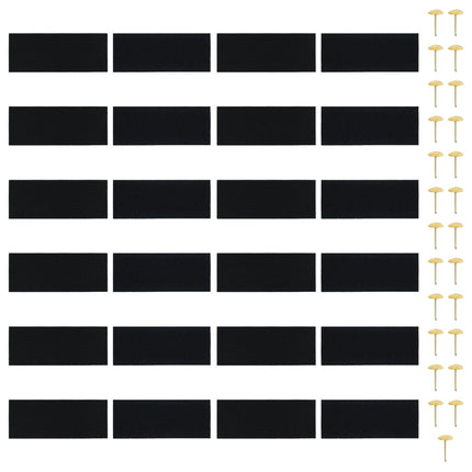 Insect Door Curtains 2 pcs with Magnet Blocks Black 86.6x39.4