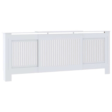 Engineered Wood Radiator Cover White 80.7