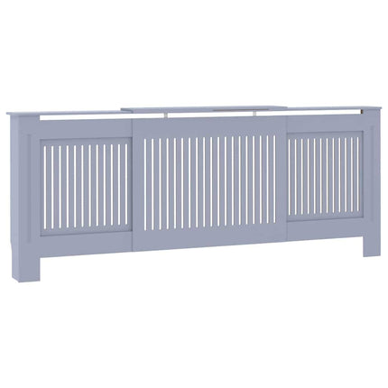 Engineered Wood Radiator Cover Gray 80.7