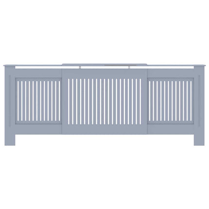 Engineered Wood Radiator Cover Gray 80.7