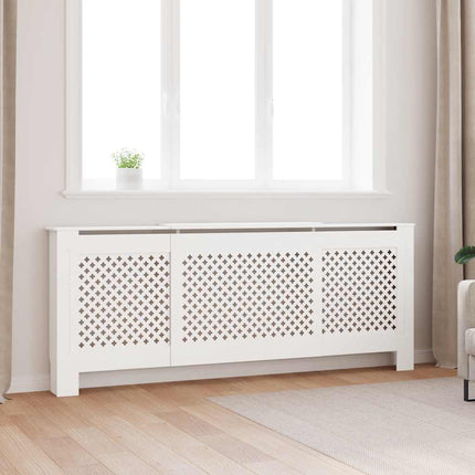 MDF Radiator Cover White 80.7