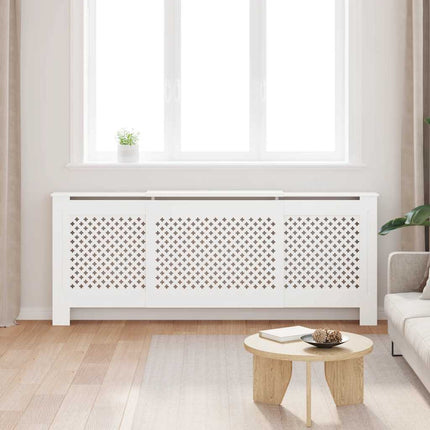 MDF Radiator Cover White 80.7