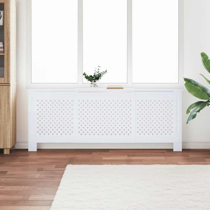 MDF Radiator Cover White 80.7