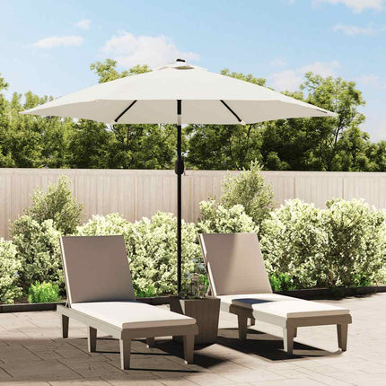 Replacement Fabric for Outdoor Parasol Sand White 118.1