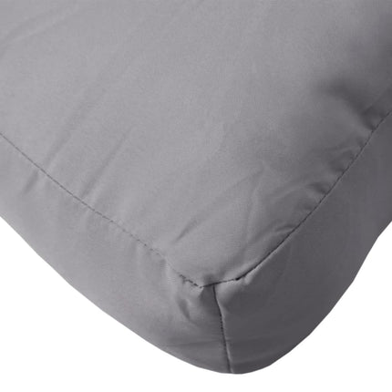 Pallet Cushion Gray 23.6"x23.6"x4.7" Fabric