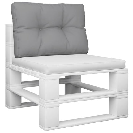 Pallet Cushion Gray 19.7"x15.7"x4.7" Fabric