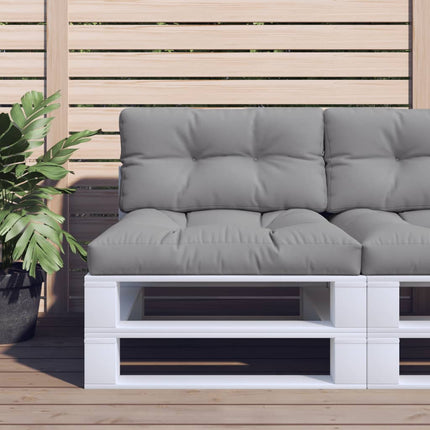 Pallet Cushion Gray 27.6"x15.7"x4.7" Fabric