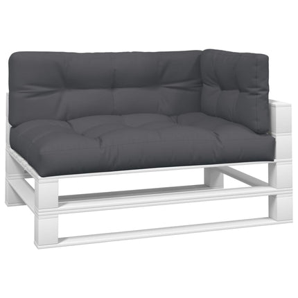 Pallet Cushions 3 pcs Anthracite Fabric