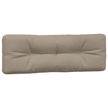 Pallet Cushions 3 pcs Taupe Fabric